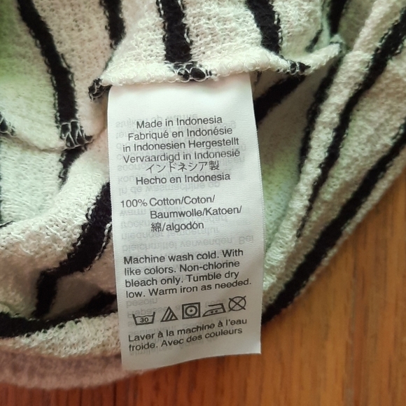 Madewell Stripped Wrap Tie Shirt - Picture 6 of 7